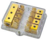 Fuse block for SG flat fuses