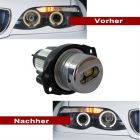 Reequipping kit halogen on LED for Angel Eyes rings white E90/91