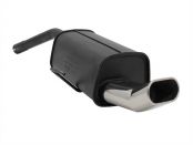 Rear silencer with 1 tail pipes 135x75 DTM Alfa Romeo 156, GT