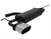 Rear silencer 153x96mm Audi A3, Typ 8P Golf 6