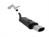 Rear silencer 153x96mm Audi, Seat, VW