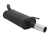 Rear silencer with 1 tail pipes � 60mm Opel Corsa B