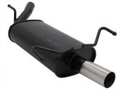 Rear silencer with 1 tail pipes � 60mm Opel Corsa C