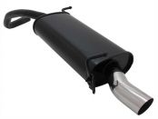Rear silencer with 1 tail pipes � 60mm S-Design Skoda Fabia