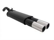 NOVUS SPORT EXHAUST VW GOLF 2 19E GRUPPE N 2x90 M-DESIGN