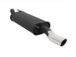 NOVUS Rear silencer with 1 tail pipe 60mm S-Design VW Golf 3 and
