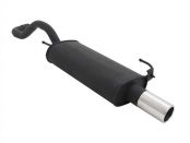 NOVUS Rear silencer with 1 tail pipe 76mm VW Polo 6N/6N2