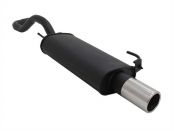 NOVUS Rear silencer with 1 tail pipe 90mm VW Polo 6N/6N2