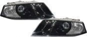 Headlights clear/black for Skoda Octavia, Bj. 05->