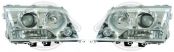 Headlights clear/chrome Mercedes W202 93-00