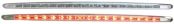 3rd Brake Light LED Clear/chrome Peugeot 207CC