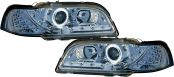 Headlights Dragon Design clear/chrome Volvo V40/S40