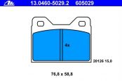 ATE brake pads front BMW 02, E10/E6