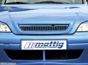 Mattig Sportgrille without Emblem Opel Astra G