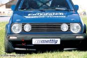 Mattig sport grill VW Golf 2 with double headlight