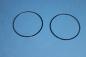 Preview: Defroster switch rings 2pcs. polished fit for BMW 5er E28 Sedan