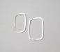 Preview: Frame for switch - display polished 2pcs. fit for BMW X3