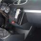 Preview: KUDA Phone console fit for Renault Clio III from 10/05 artificial leather black