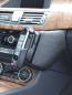 Preview: KUDA Telefonkonsole passend für Mercedes CLS ab 01/2011 & ab 2015 Leder schwarz
