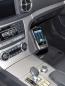 Preview: KUDA Phone consoles fit for Mercedes R231 SL from 04/2012 Mobilia/artificial leather black