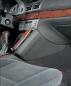 Preview: KUDA Telefonkonsole passend für BMW 5er E39 Leder schwarz