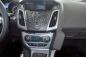 Preview: KUDA Telefonkonsole passend für Ford Focus ab 03/2011 & ab 2014 Leder schwarz