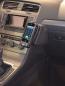 Preview: KUDA Phone console fit for VW Golf 7 from 11/2012 artificial leather black
