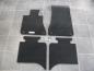 Preview: Floor mats 4 pcs. black/grey outline fit for BMW 5er E28 all