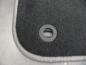 Preview: Floor mats 4 pcs. black/grey outline fit for BMW 5er E28 all