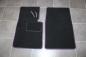 Preview: Floor mats 4 pcs. black/violett outline fit for BMW 02 E10