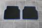 Preview: Floor mats 4 pcs. black/blue outline fit for BMW 3er E21