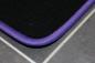 Preview: Fussmatten 4 tlg. schwarz/Kettlung violett passend für BMW 5er E34 Limousine / Touring