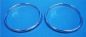 Preview: Chrome rings for the A/C (2 pcs) fit for Mercedes W124 W163 W202 W208 W210 R170