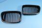 Preview: Shadow-Line Niere schwarz MATT passend für BMW 5er E39 Bj. 95-03