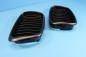 Preview: Shadow-Line Niere schwarz MATT passend für BMW 5er E39 Bj. 95-03