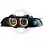 Preview: XENON Headlights Facelift-Look BLACK fit for BMW 5er E39 Bj. 09/95 - 08/00