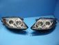 Preview: H1/H7 Headlights CHROME with Angel eyes CCFL-Technik fit for BMW Z4 (E85/E86)