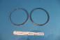 Preview: Door speaker rings 110mm polished (2 pcs) fit for BMW E36 / Z3