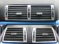 Preview: Surround central air vent titanlook (3pcs) fit for BMW 3er E46 all