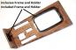 Preview: Console in zebrano fit for Mercedes W123 (7)