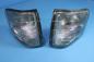 Preview: Front indicators black fit for Mercedes W126 Coupé