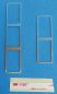 Preview: Window Switch Surround 2/3 Hole polished (2 pcs) BMW E46 Convert