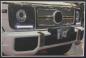 Preview: Headlight frame with daylights SILVER fit for Mercedes W463