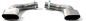 Preview: Exhaust tailpipe trim 2xflat fit for BMW BMW X5 E70 all Models