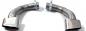 Preview: Exhaust tailpipe trim 2xflat fit for BMW BMW X5 E70 all Models