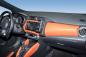 Preview: KUDA Phone console fit for Nissan Micra (MK 14) from Bj. 03/2017 artificial leather black