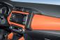Preview: KUDA Phone console fit for Nissan Micra (MK 14) from Bj. 03/2017 artificial leather black
