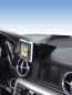 Preview: KUDA Navi Halterung passend für Mercedes SLK ab 03/2011 Leder schwarz