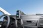 Preview: KUDA Telefon/Navikonsole passend für Ford Transit Custom ab Bj. 2018 Konsole oben Leder schwarz