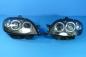 Preview: H1/H1 Scheinwerfer SCHWARZ mit Angel Eyes Citroen Saxo 99-03